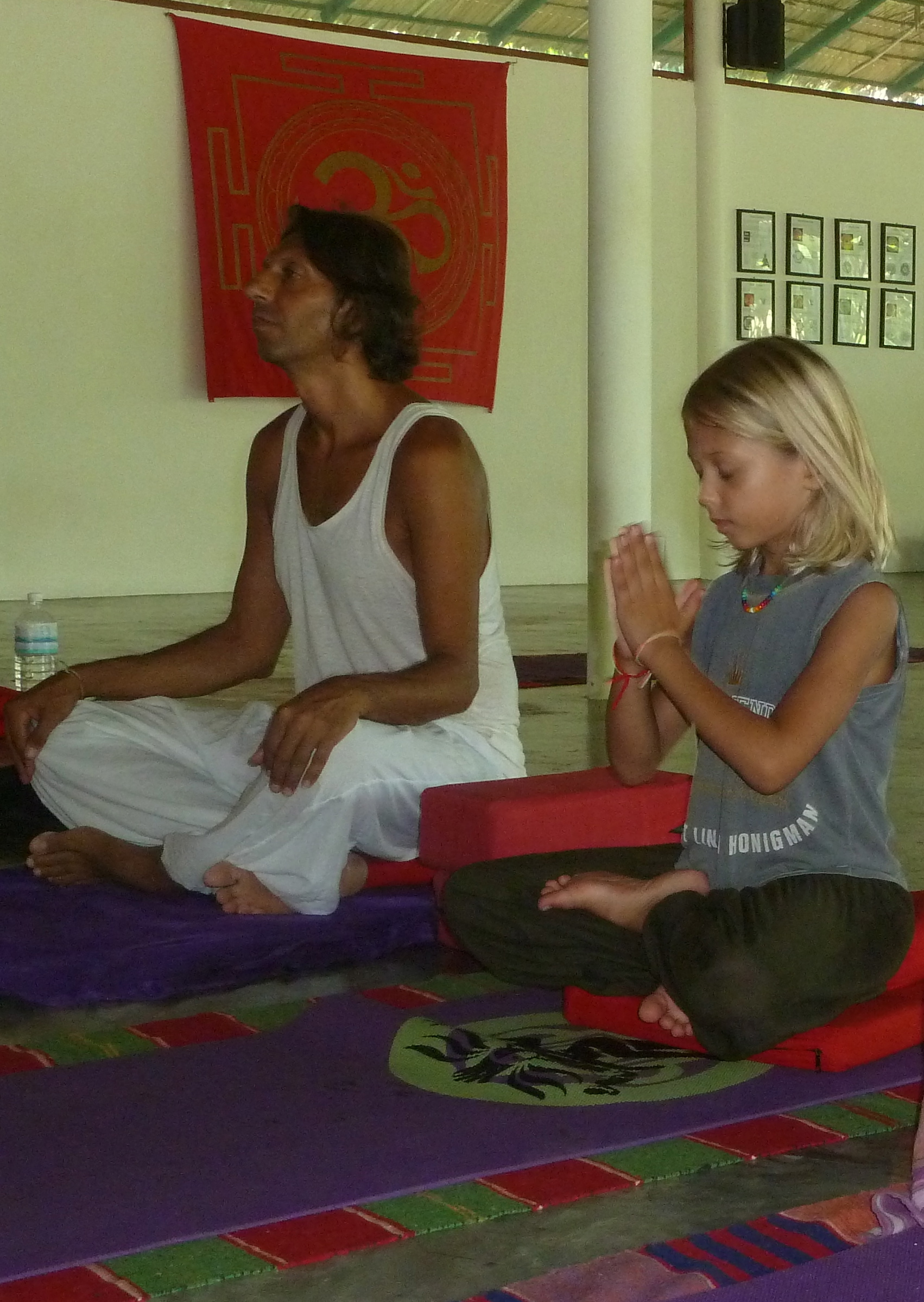 Yoga family, Agama Yoga in Koh Phangan Island, Thailand, Asana, Yoga Practice